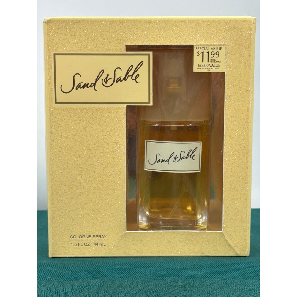 Coty Sand & Sable Cologne Spray 1.5 fl oz 44 mL Floral Fragrance New in Box
